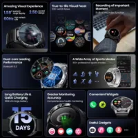 Haylou Solar 5 BT Calling Smart Watch - Image 4