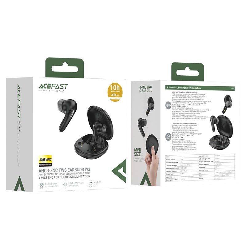 ACEFAST W3 ANC ENC Earbuds 