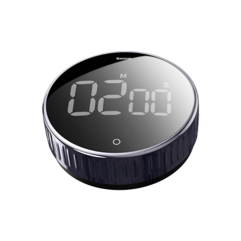 Baseus LED Digital Timer Stopwatch Alarm Clock Heyo Rotation Countdown Timer