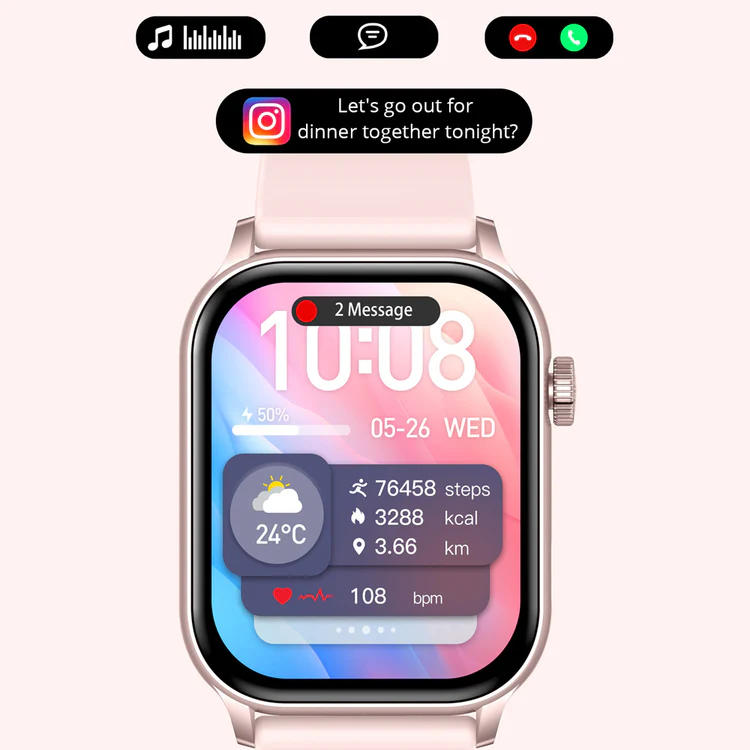 Colmi P78 AMOLED Smartwatch
