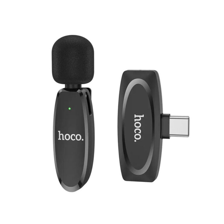 Hoco L15 iP Crystal Lavalier Wireless Digital Microphone