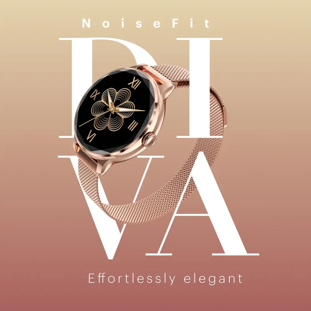 NoiseFit Diva AMOLED Display Smartwatch