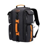 Witzman B6695 Water Resistant Nylon Travel Backpack