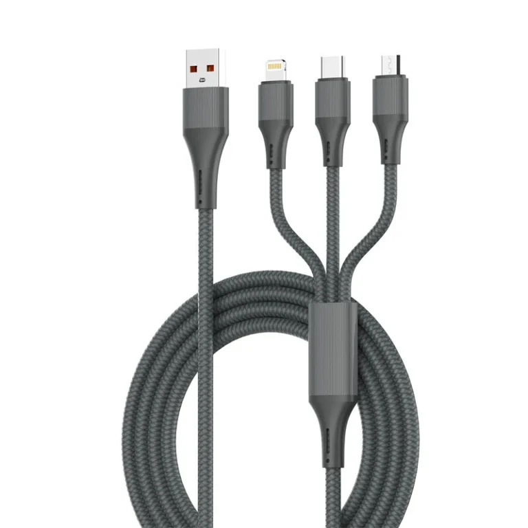 LDNIO LC97u 100W USB-A to iP/Micro/USB-C Cable