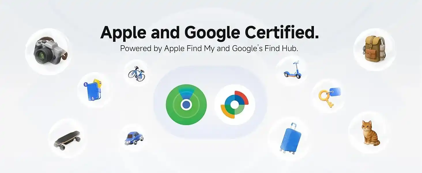 MiLi LiTag Duo Smart Finder for both Android & iOS
