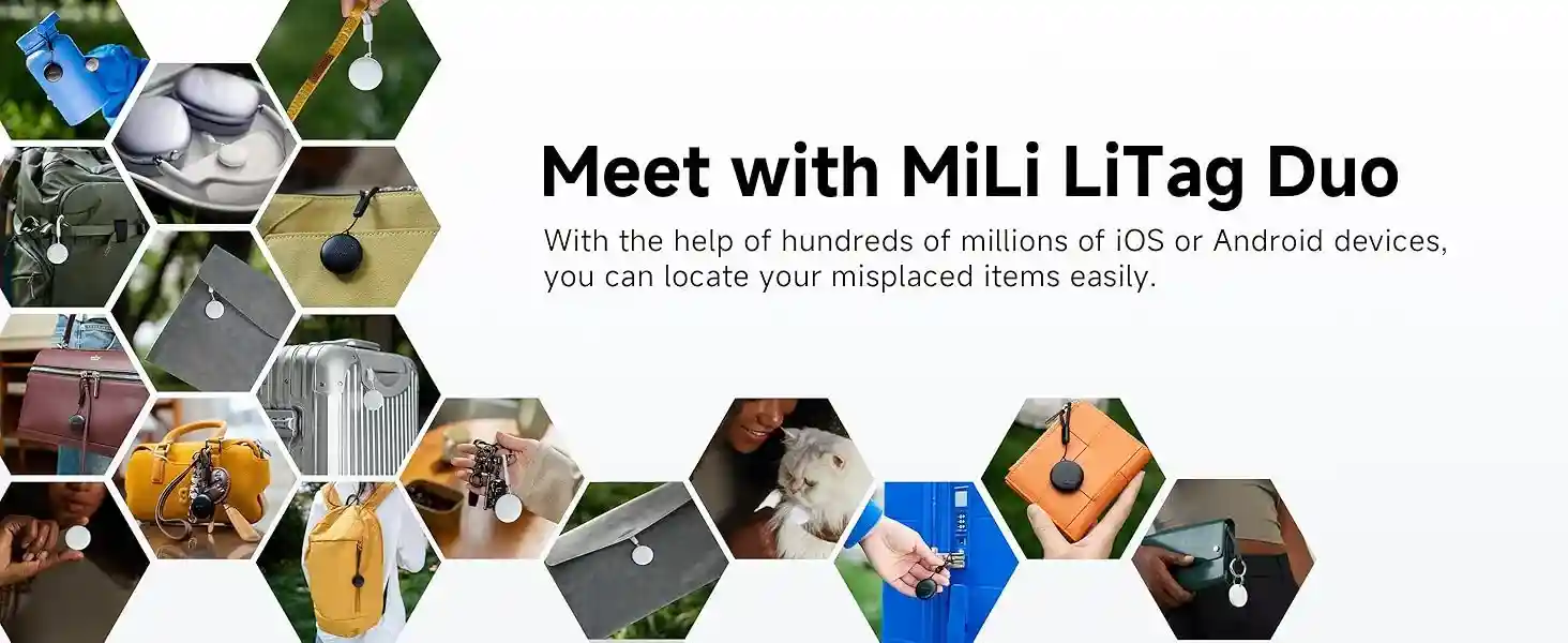 MiLi LiTag Duo Smart Finder for both Android & iOS

