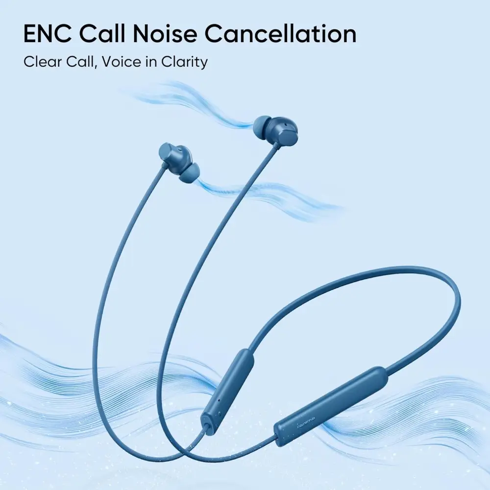 Realme Buds Wireless 5 Lite ENC Call Noise Cancellation