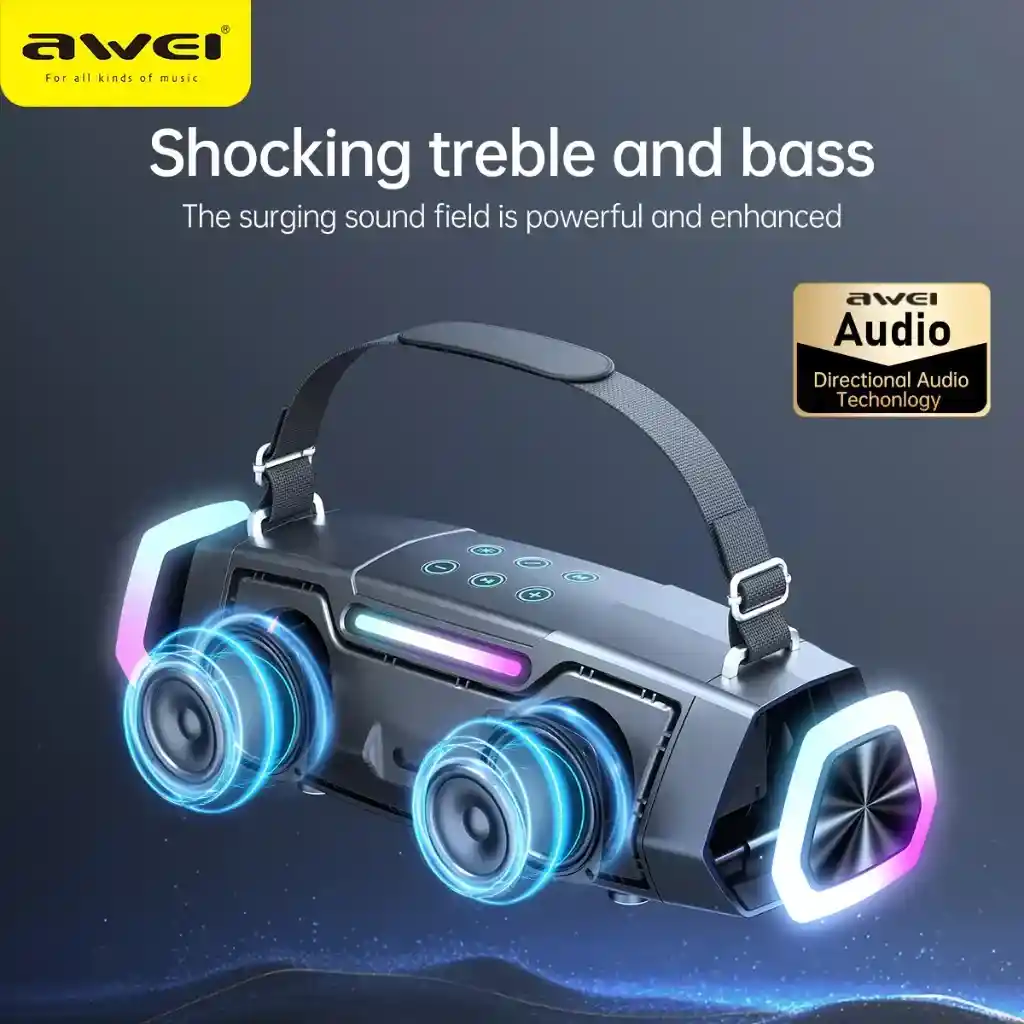 AWEI KT28 30W Wireless Karaoke Bluetooth Speaker