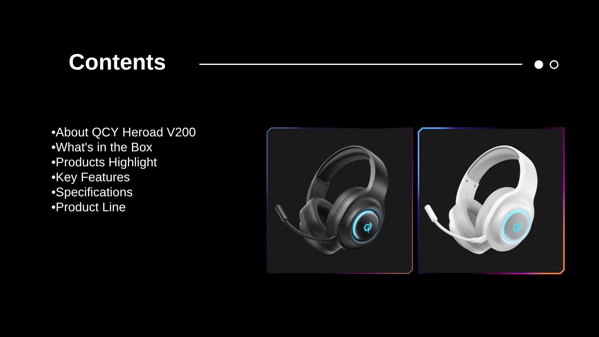 QCY Heroad V200 7.1 Virtual Headset H4GM – Gaming Headset with 50mm Driver