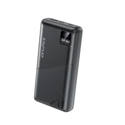 Awei PA-37 PD Fast Charging Power Bank 20000mAh