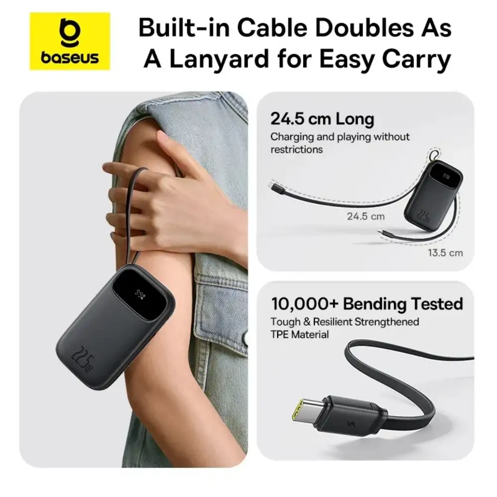 Baseus FC31 EnerFill 20000mAh 45w Digital Display Power Bank Best Price Bd