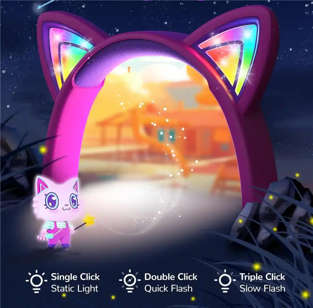 iClever HS25 Cat Ear Kids Headphones