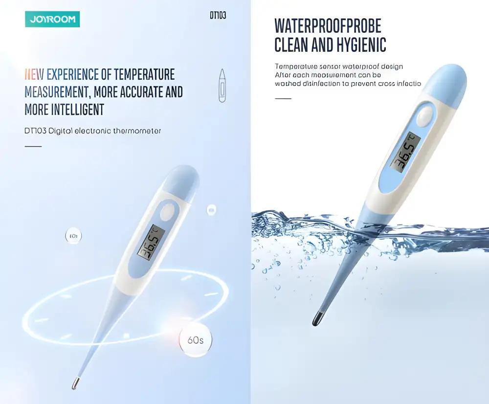 JOYROOM DT103 Digital Thermometer LCD Display
