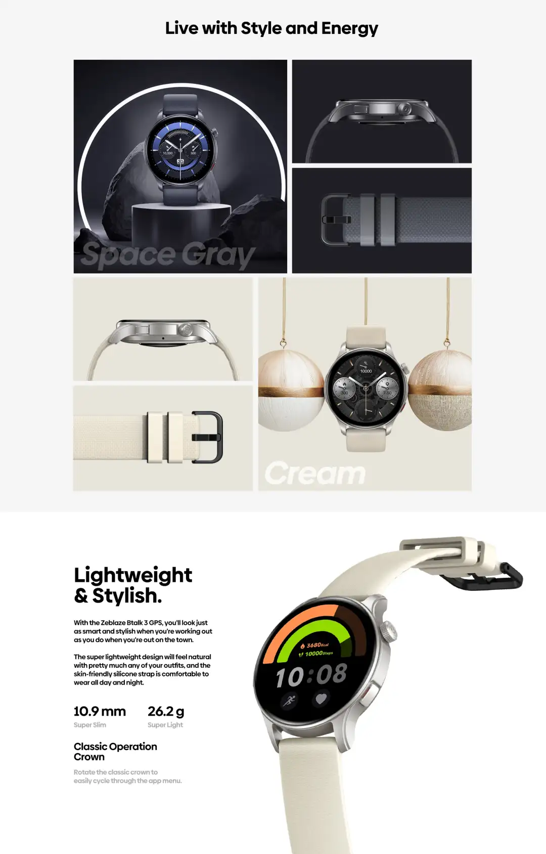 Zeblaze Btalk 3 GPS Smart Watch Zeblaze Btalk 3 GPS Smart Watch