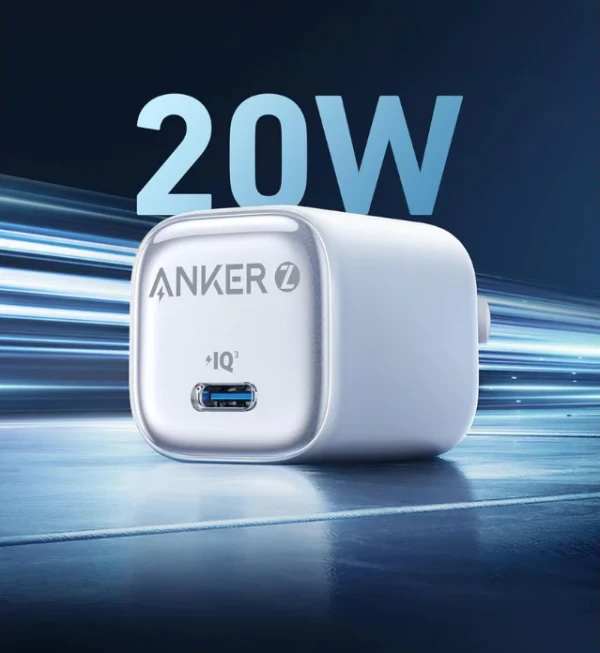 Anker A2699 Zolo 20W Type C Charger PIQ 3.0