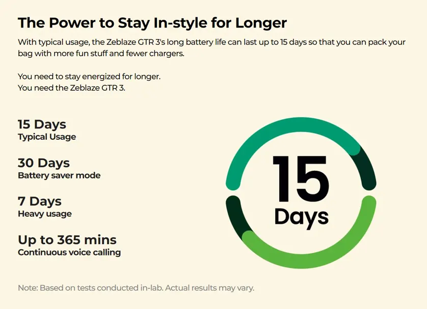 Zeblaze GTS 3 smartwatch