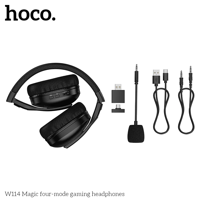Hoco W114 Magic Four-Mode Gaming Headphones