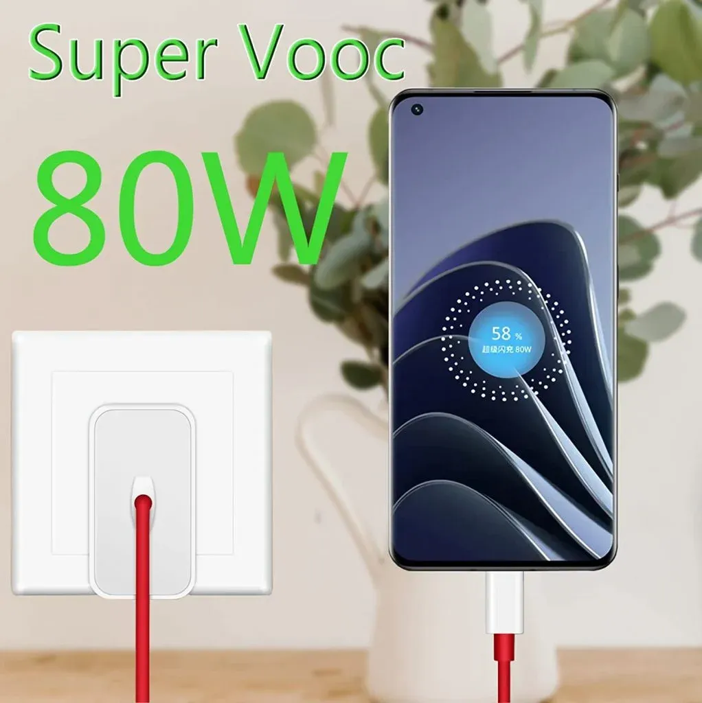 OnePlus 80W SUPERVOOC Power Adapter