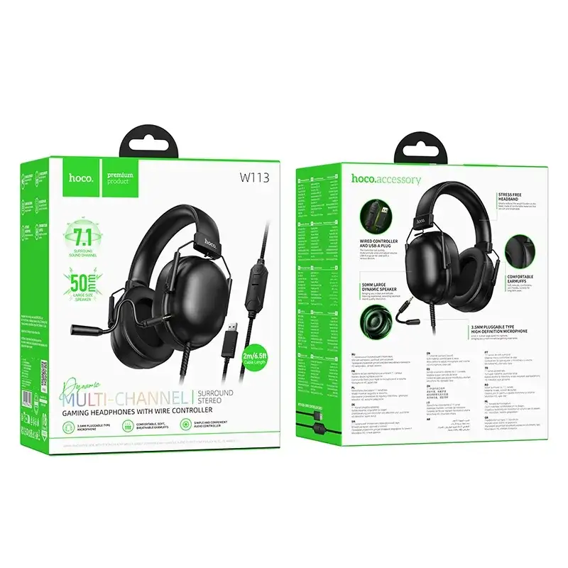 Hoco W113 Dynamic Gaming Headphones