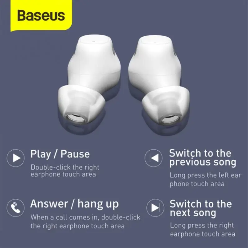 Baseus WM01 Enock True Bluetooth Earbuds