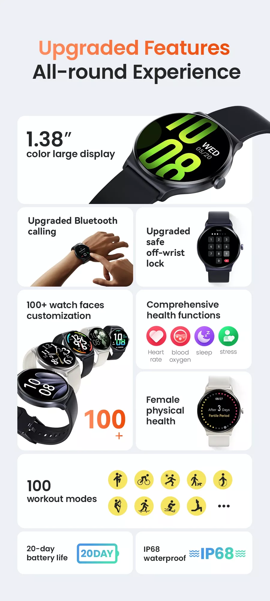 Haylou Solar Lite BT Calling Smart Watch