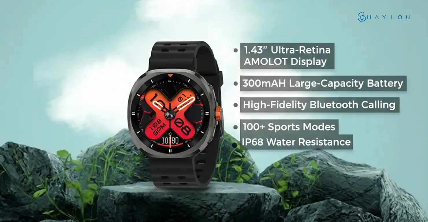 Haylou VIBE AMOLED Calling Smartwatch