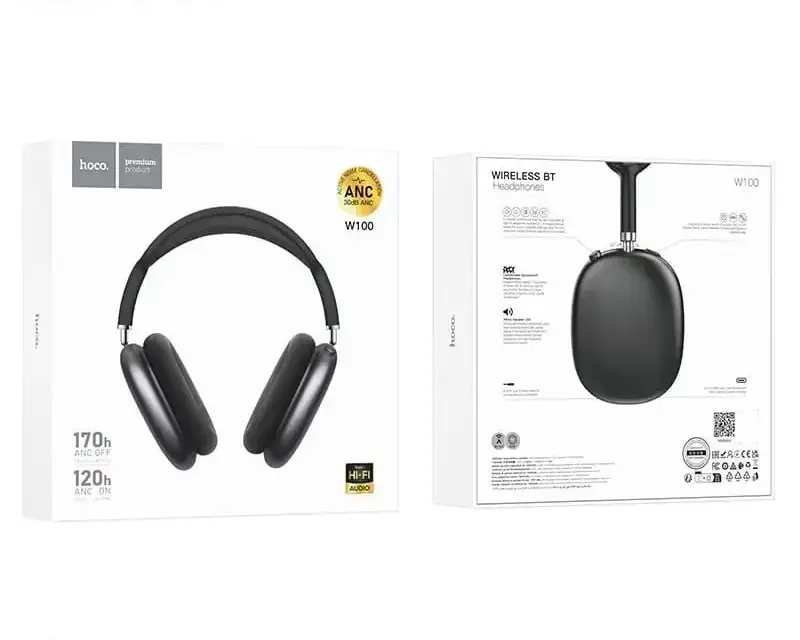 Hoco W100 ANC Bluetooth Headphone 