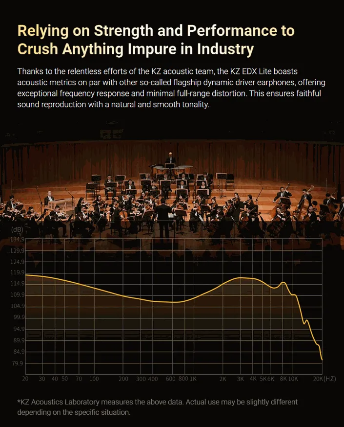 KZ EDX Lite Earphone
