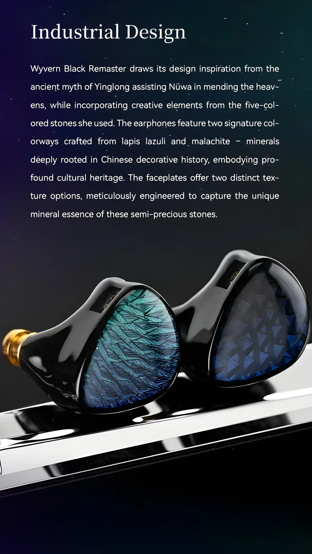 Kinera Celest Wyvern Black Remaster IEM Headphones