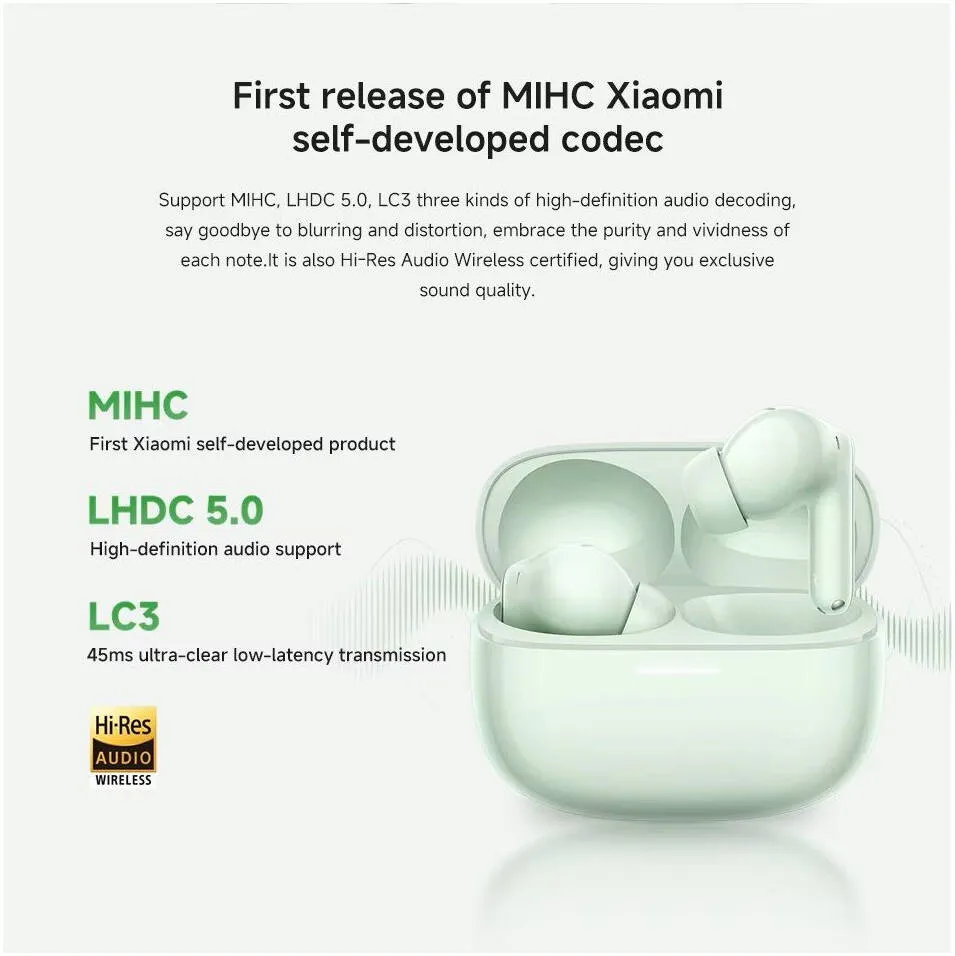 Google Fast Pair* Simply open the cover, and you're paired In one tap, Redmi Buds 6 Pro enables quick, effortless Bluetooth pairing with your Android* devices. You can even check to see where you last placed your earbuds.