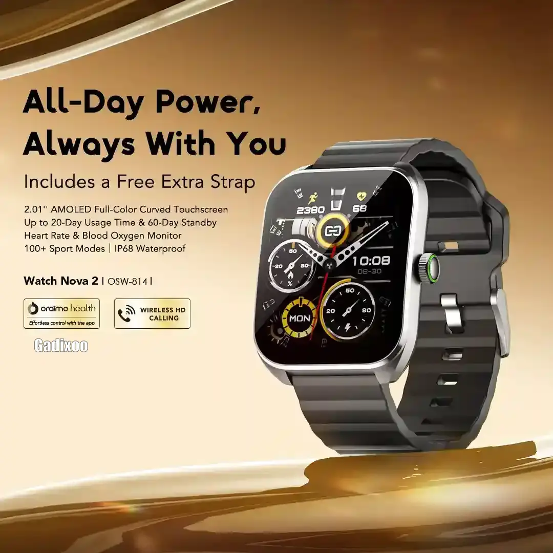  Oraimo Watch Nova 2 AMOLED Smartwatch