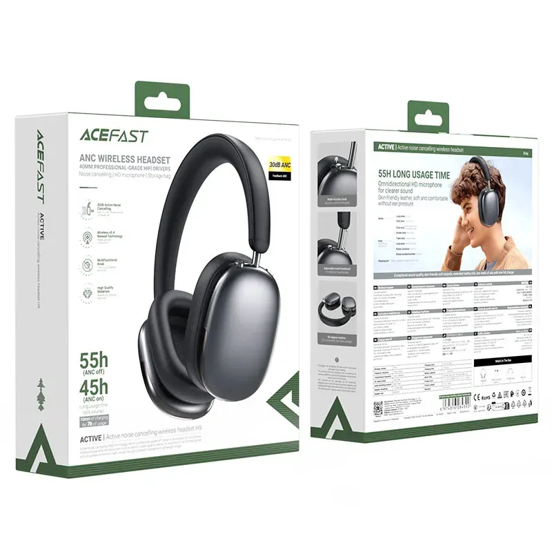 ACEFAST H9 Active Noise Cancelling Headphone
