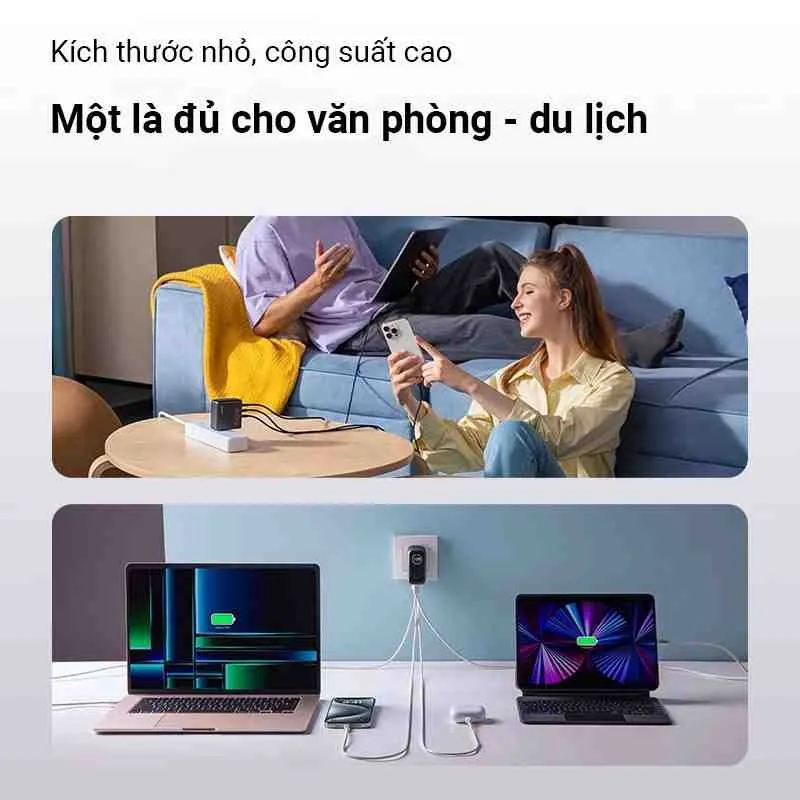 Anker Zolo 140W 4-Port Multi Device Charging