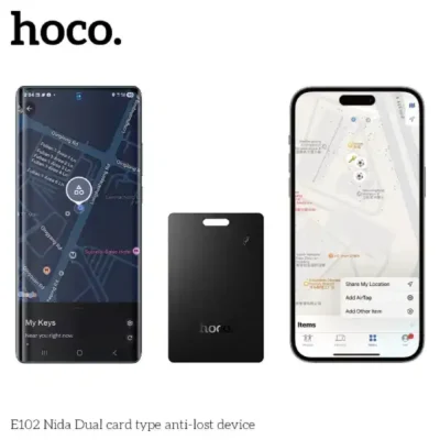 Hoco E102 Nida Dual Card Type Anti-Lost Device Traker