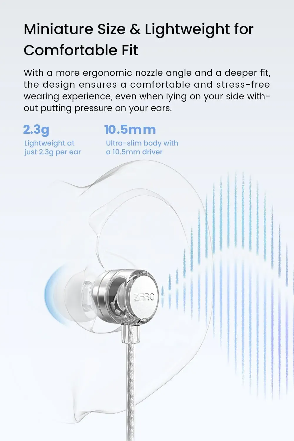 TANCHJIM Zero Ultima 3.5mm Mic HiFi Earphones
