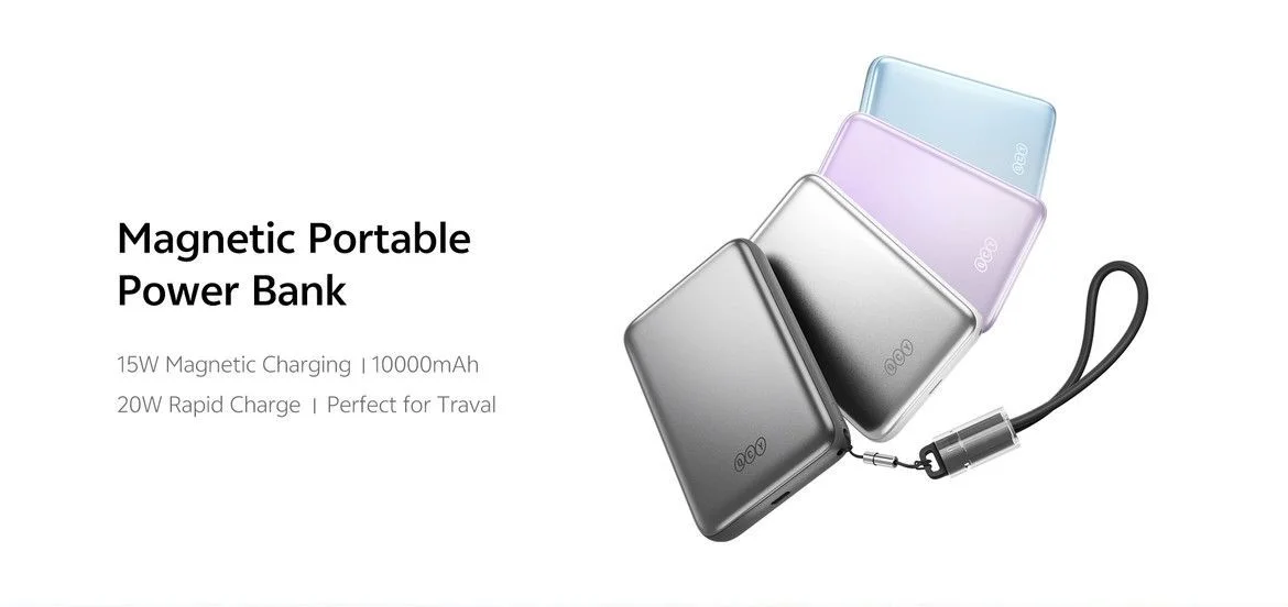 QCY PBW10A Magnetic Wireless Power Bank 22.5W