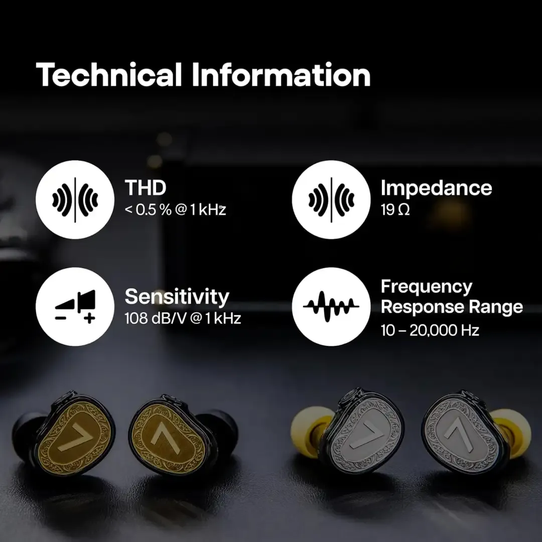 7HZ ELUA ULTRA DUAL DYNAMIC DRIVER IEM 