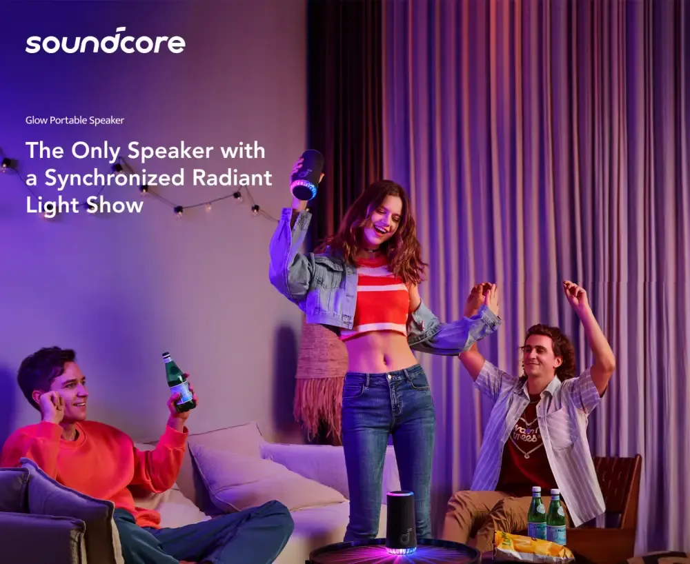 Anker Soundcore 30w Glow Portable Speaker in bd