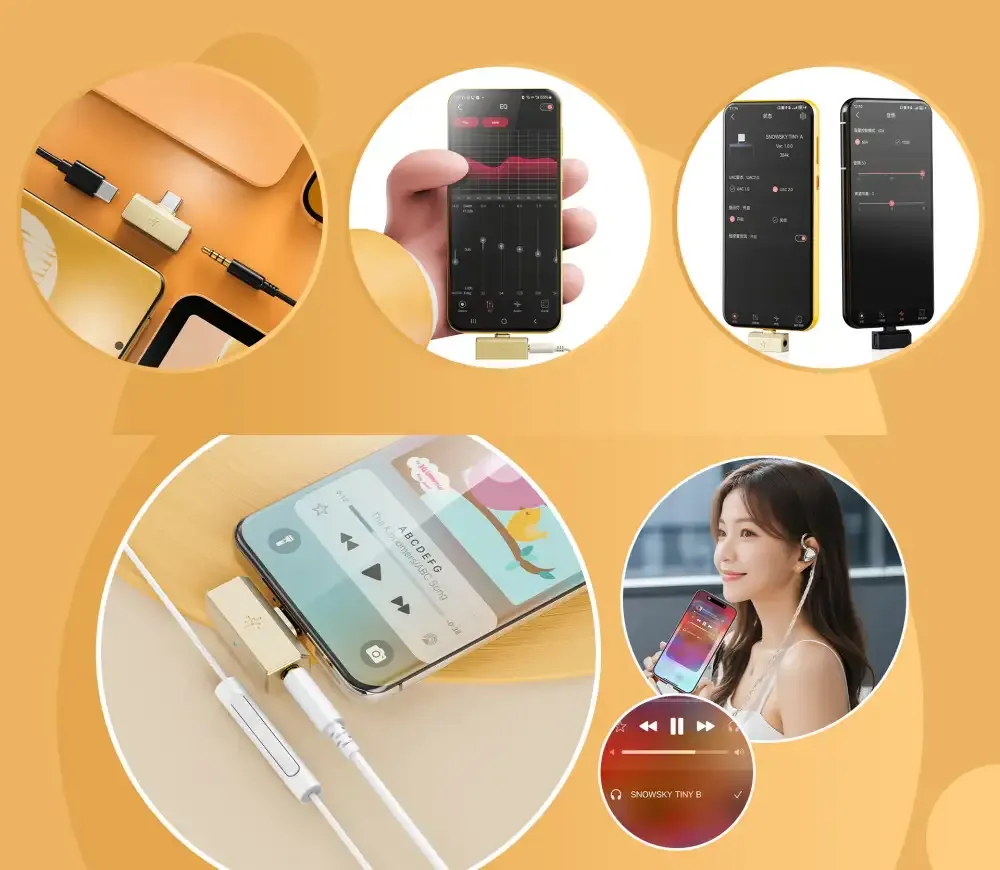 Fiio Snowsky Tiny A DAC and headphone Amplifier
