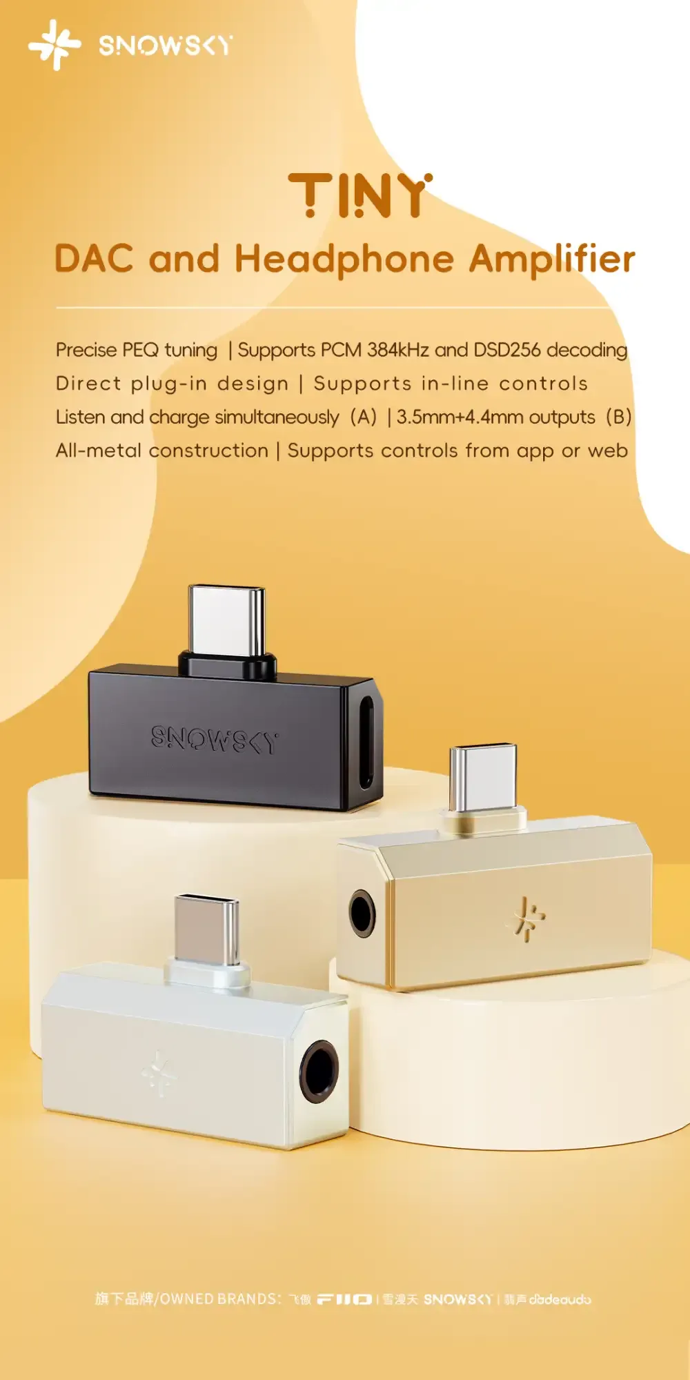 FiiO Snowsky Tiny A DAC & Headphone Amplifier