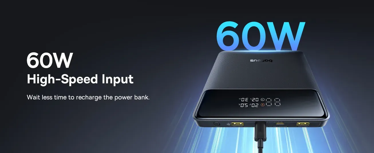 Baseus Blade H1 Lite 100W Fast Charging Power Bank 