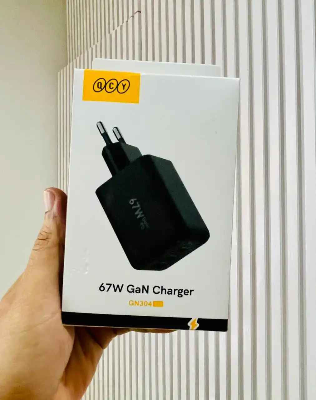 QCY 67W GaN Charging Adapter Price in BD