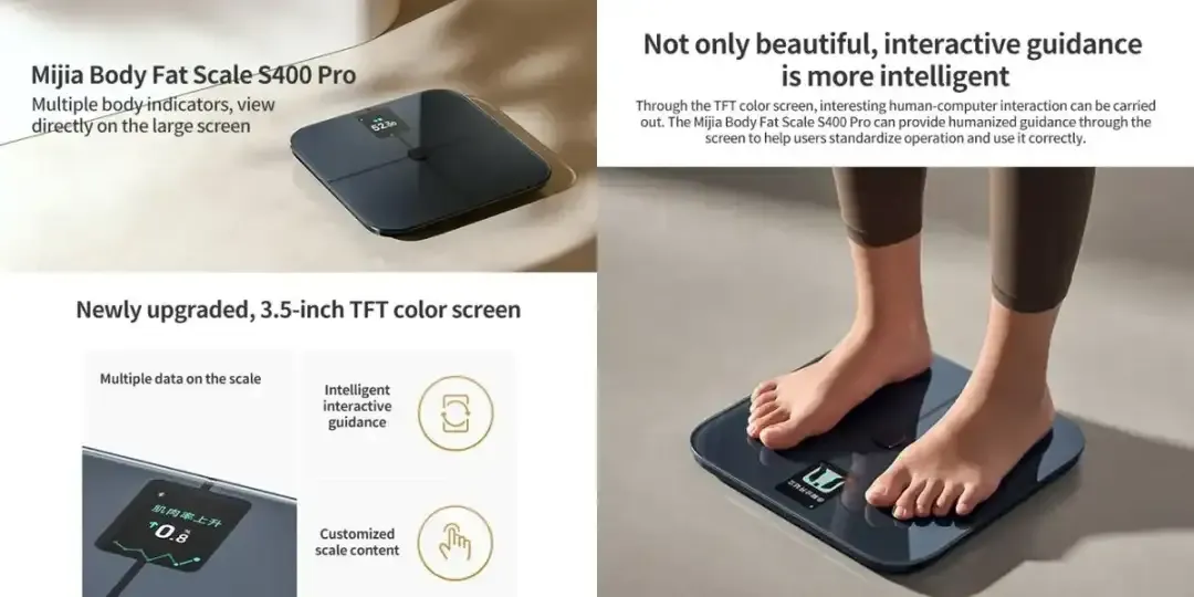 Xiaomi Mijia Body Scale S400 Pro In bd