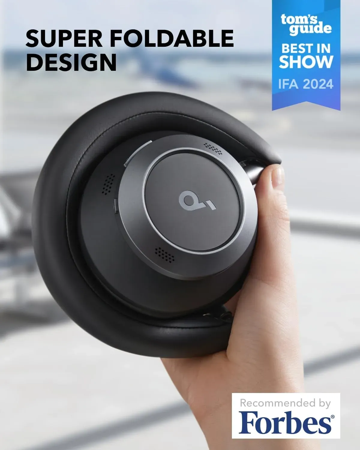 Anker Soundcore Space One Pro Foldable Over-Ear Headphone In Bd 